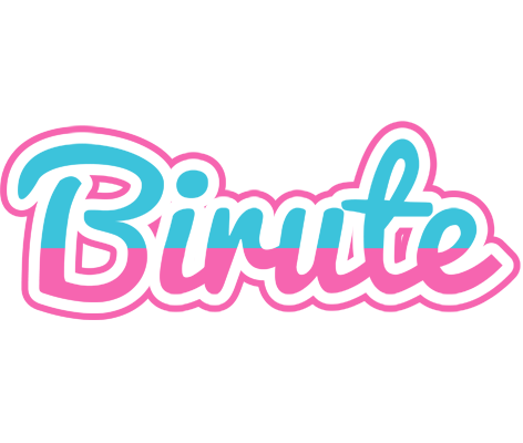 Birute woman logo