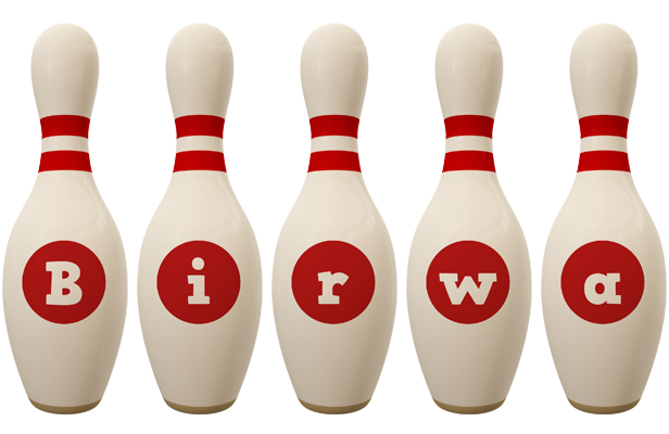 Birwa bowling-pin logo