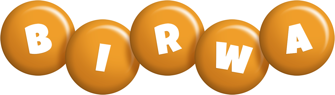 Birwa candy-orange logo