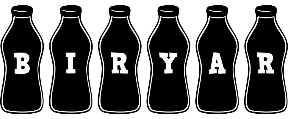 Biryar bottle logo