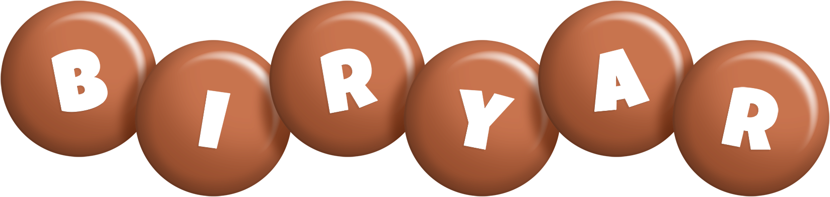 Biryar candy-brown logo