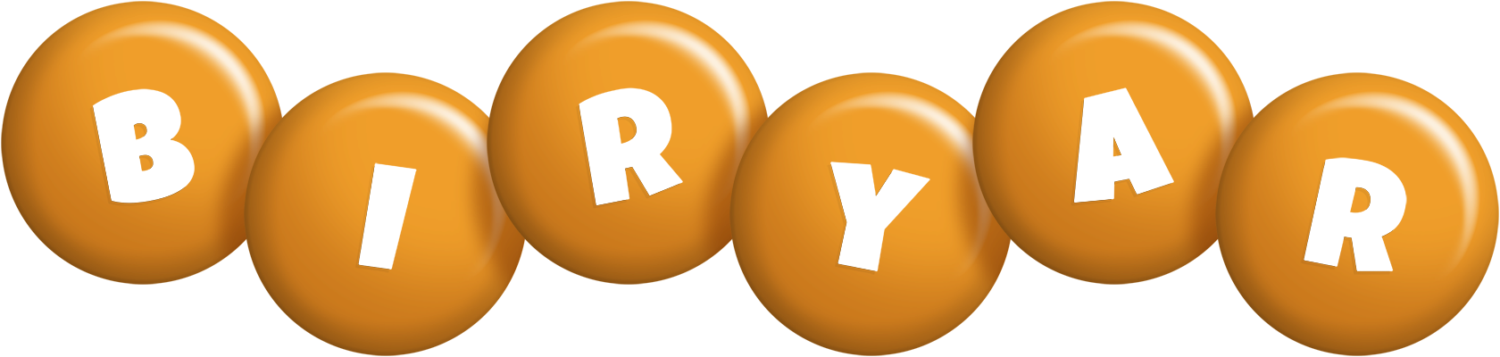 Biryar candy-orange logo