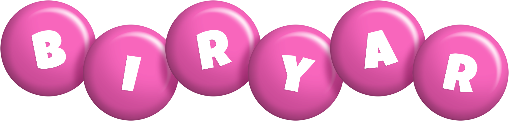 Biryar candy-pink logo