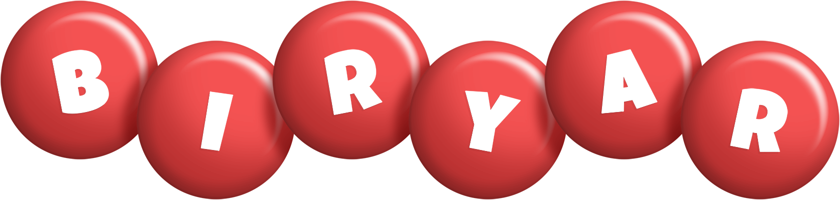 Biryar candy-red logo