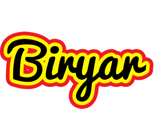 Biryar flaming logo