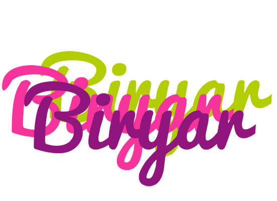 Biryar flowers logo