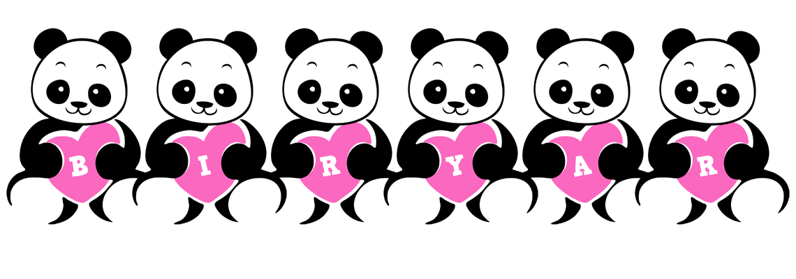 Biryar love-panda logo