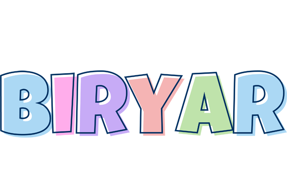 Biryar pastel logo