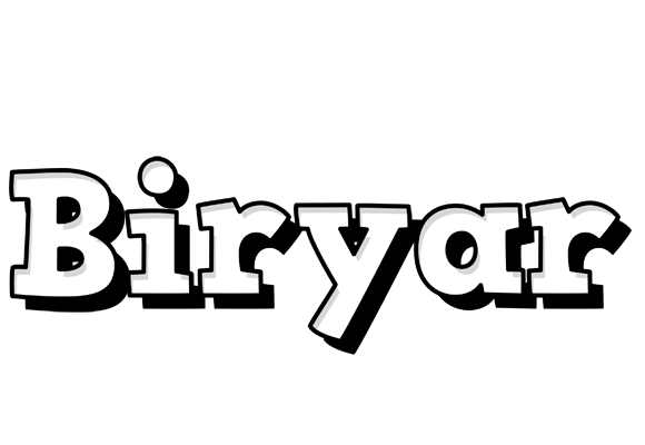 Biryar snowing logo