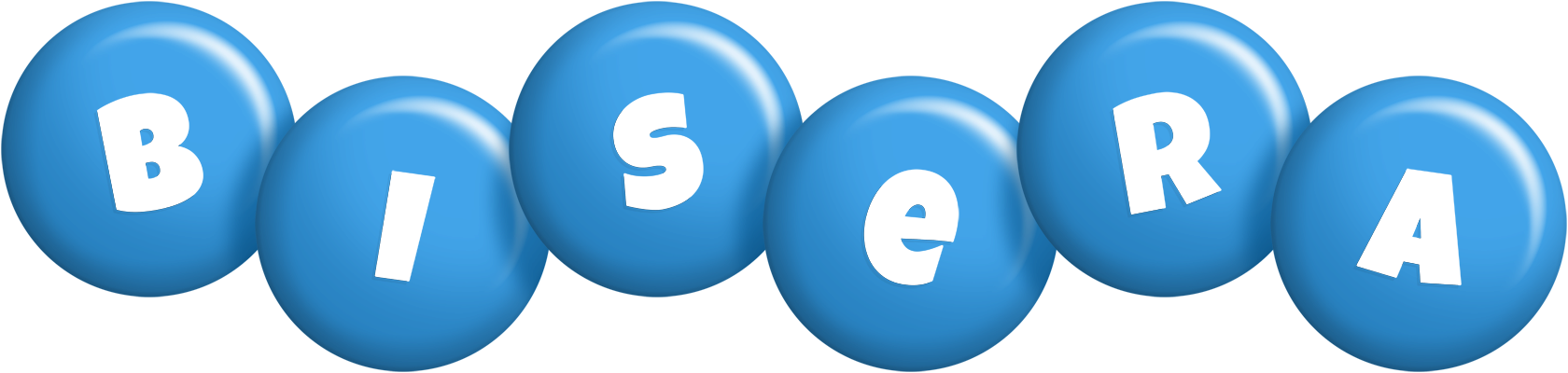 Bisera candy-blue logo