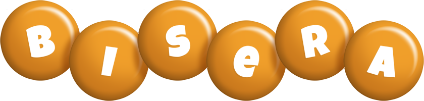 Bisera candy-orange logo