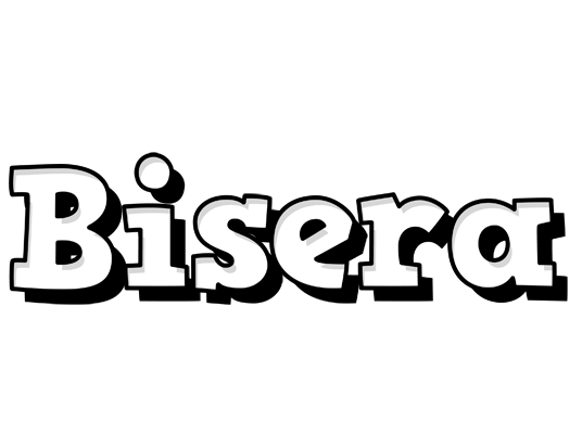 Bisera snowing logo