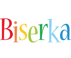 Biserka birthday logo