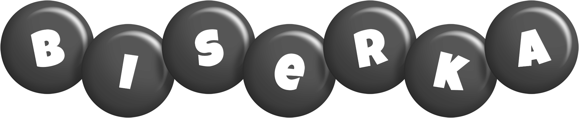 Biserka candy-black logo