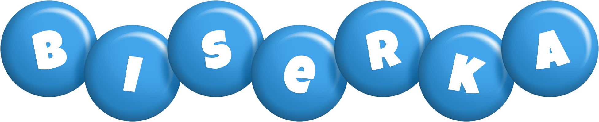 Biserka candy-blue logo