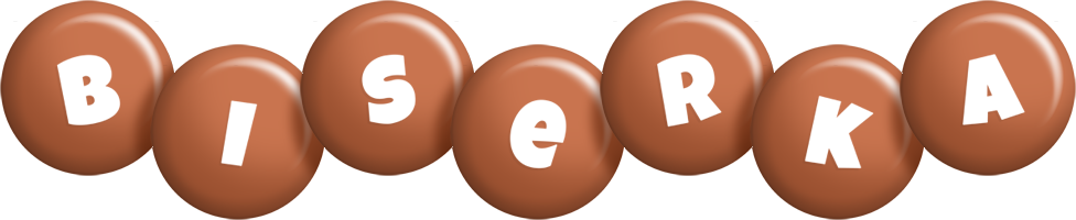 Biserka candy-brown logo