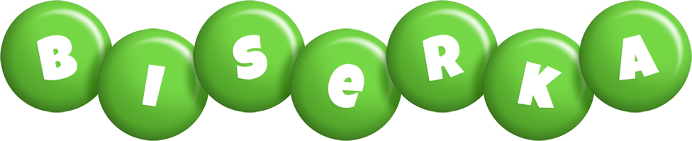 Biserka candy-green logo