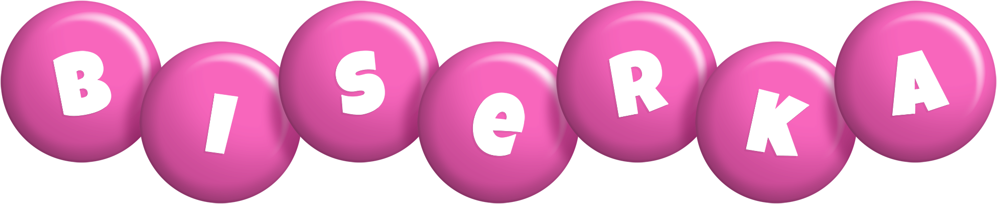 Biserka candy-pink logo