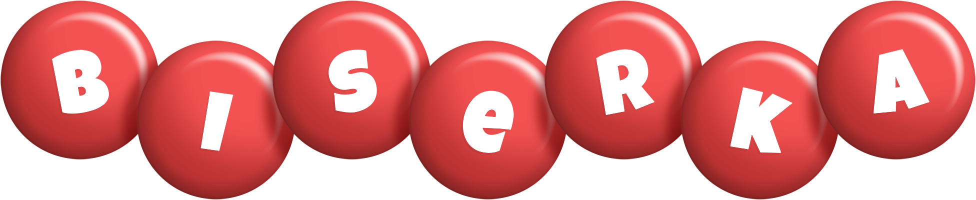 Biserka candy-red logo