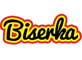 Biserka flaming logo