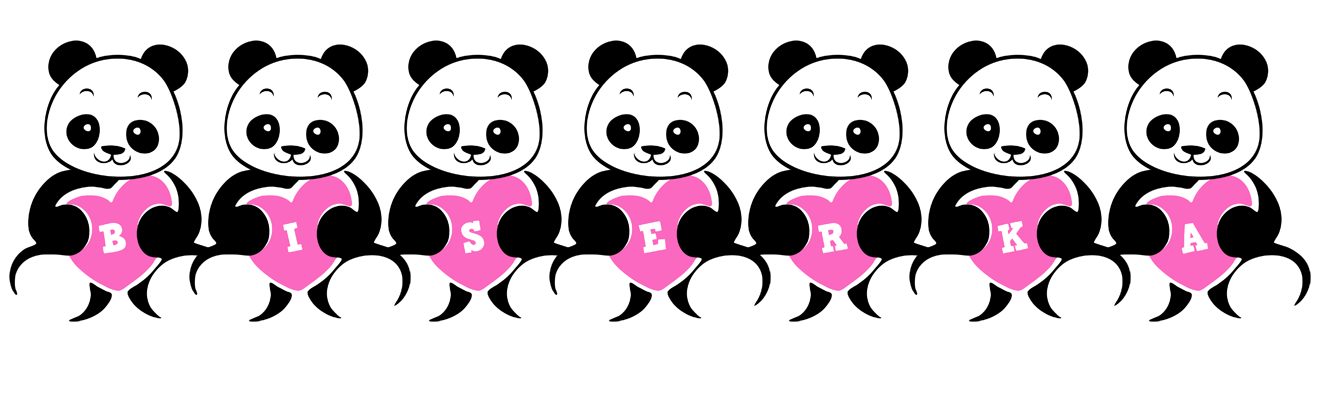 Biserka love-panda logo