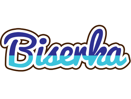 Biserka raining logo