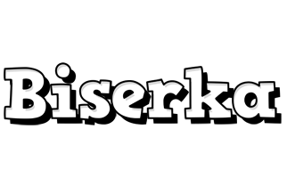 Biserka snowing logo