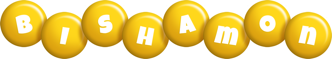 Bishamon candy-yellow logo