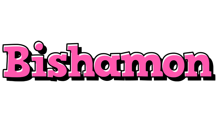 Bishamon girlish logo