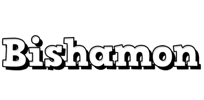 Bishamon snowing logo