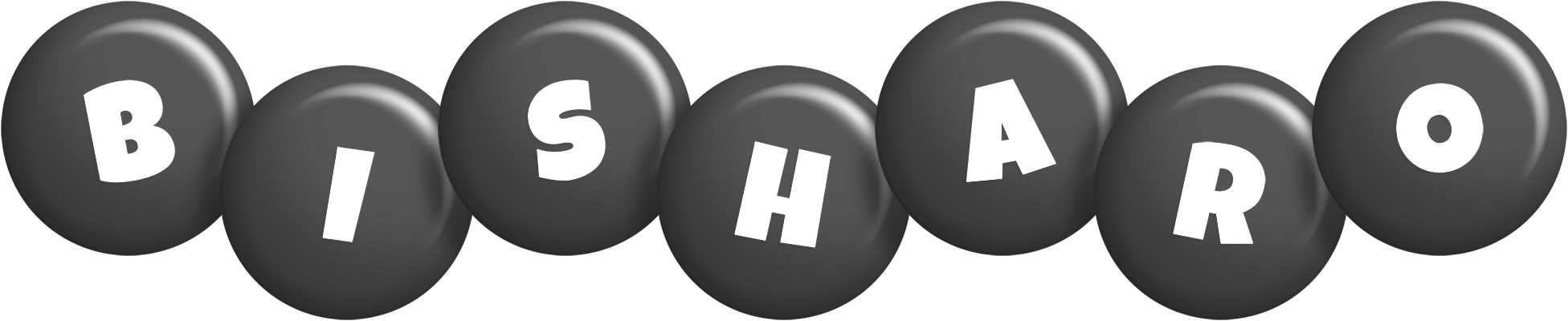 Bisharo candy-black logo