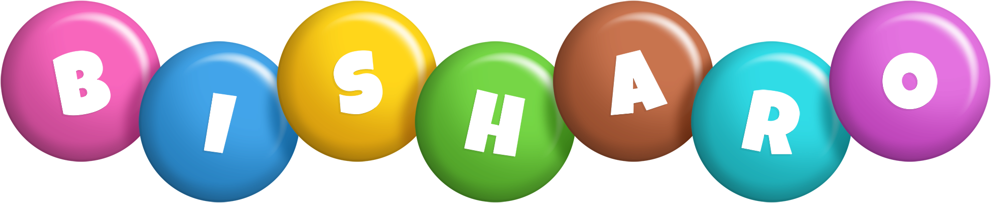 Bisharo candy logo
