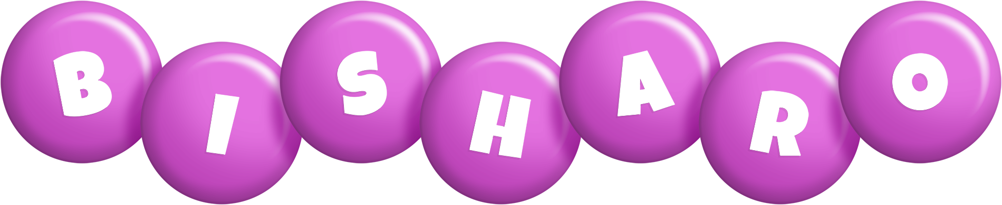 Bisharo candy-purple logo