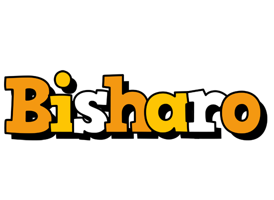 Bisharo cartoon logo