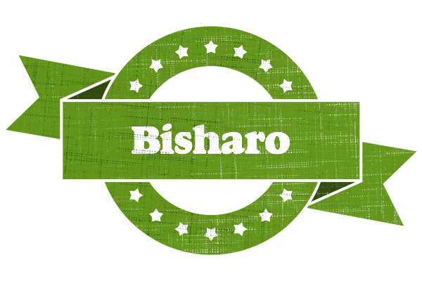 Bisharo natural logo
