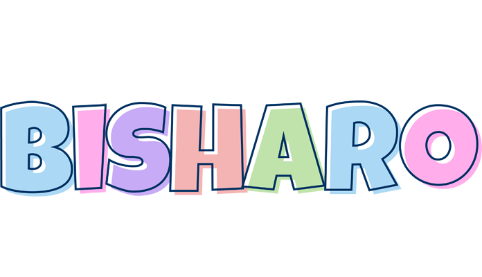Bisharo pastel logo