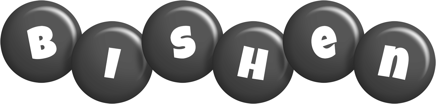 Bishen candy-black logo
