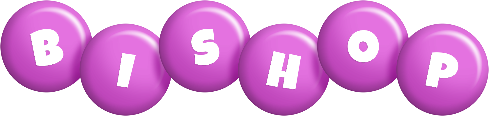 Bishop candy-purple logo