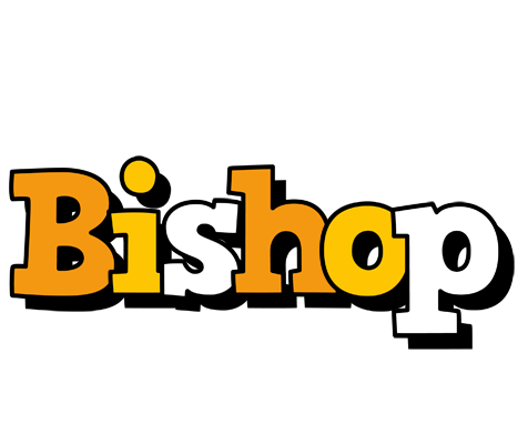 Bishop cartoon logo