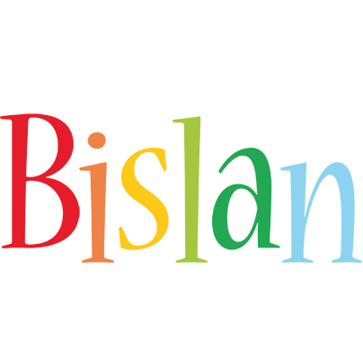 Bislan birthday logo