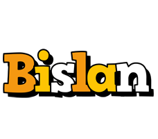 Bislan cartoon logo