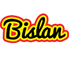 Bislan flaming logo