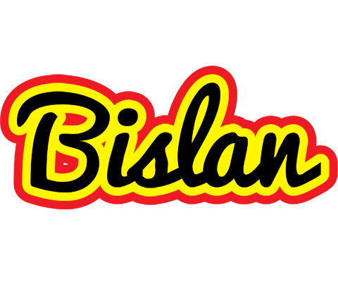 Bislan flaming logo