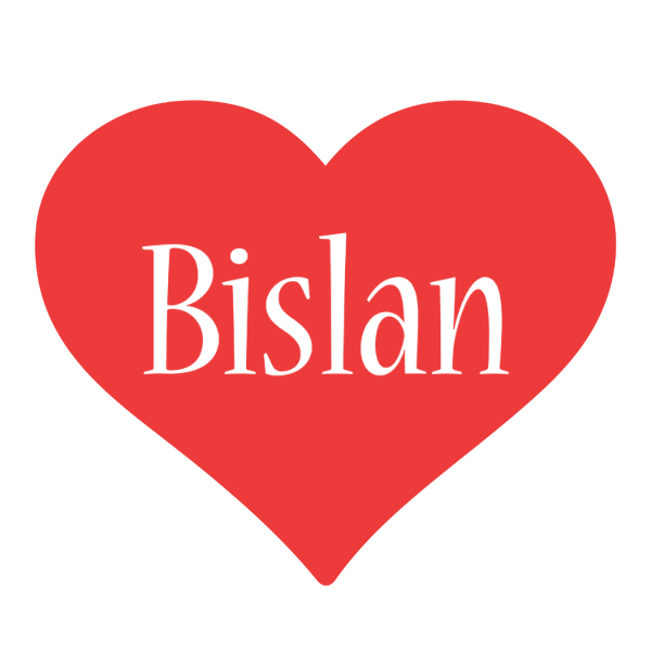 Bislan love logo