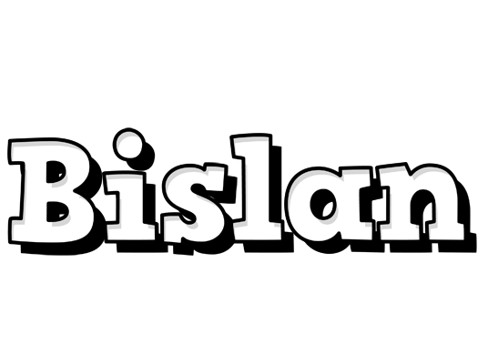 Bislan snowing logo