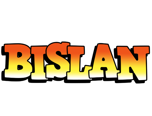 Bislan sunset logo