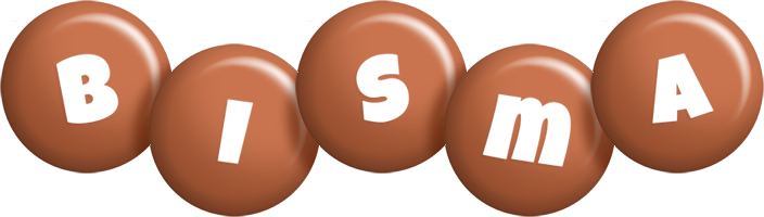 Bisma candy-brown logo