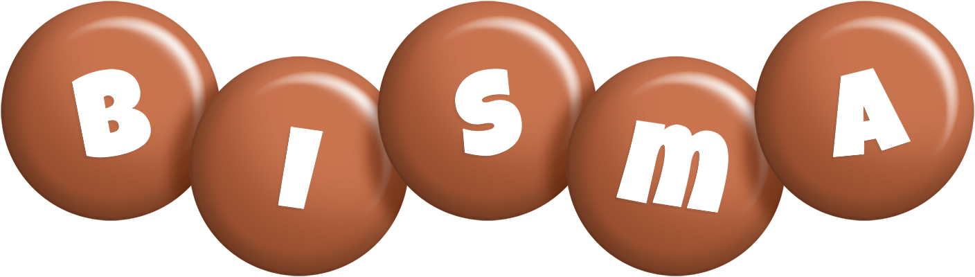 Bisma candy-brown logo