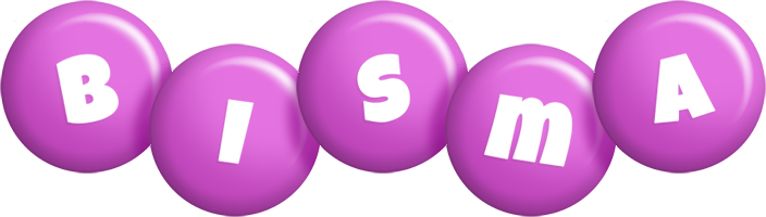 Bisma candy-purple logo