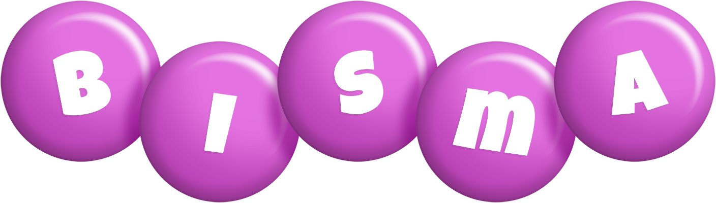 Bisma candy-purple logo